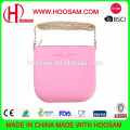 Leisure promotional silicone bag\silicone shoulder bag